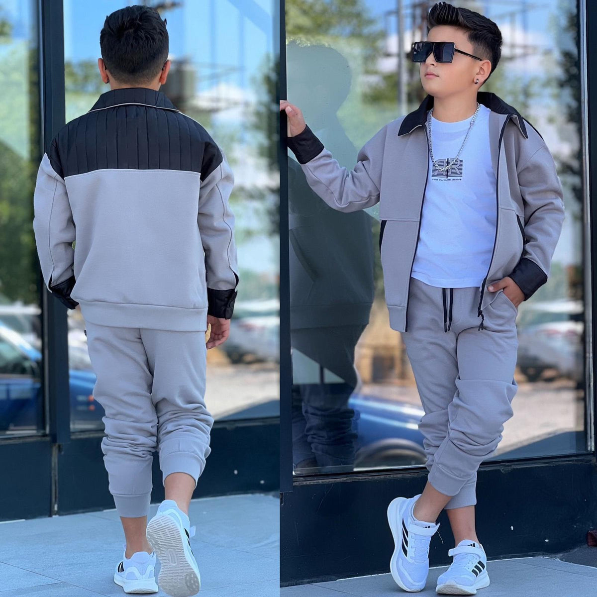 3-teiliges Set: Jacke, T-Shirt und Hose