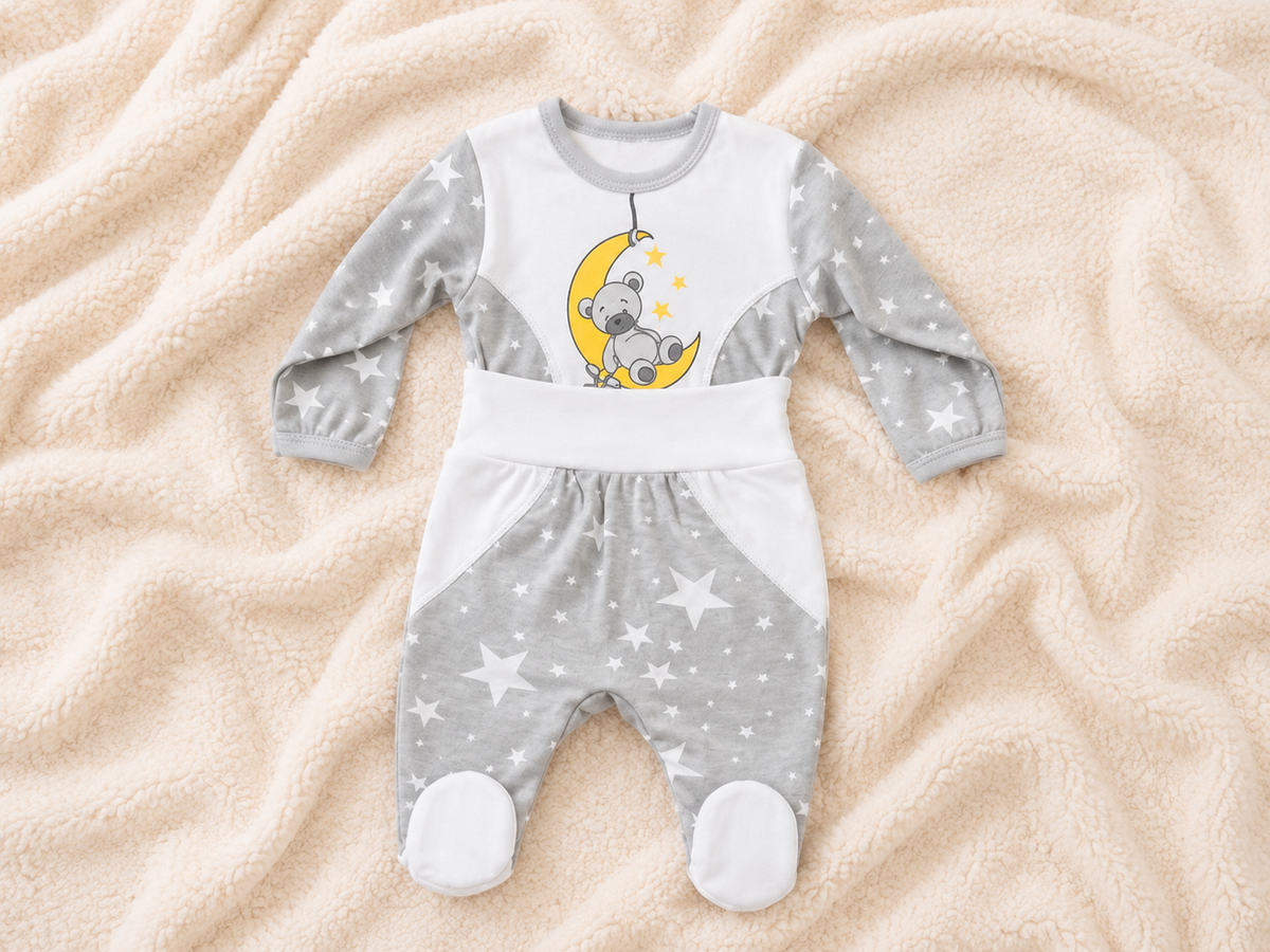 Baby-Strampler Moon Bear 